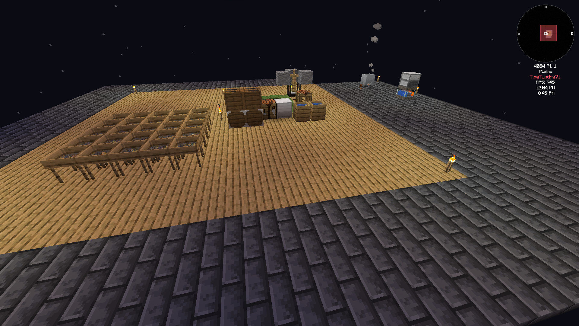 Starting setup