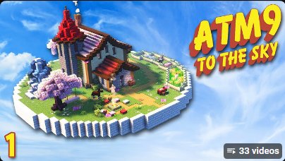 Playthrough of All The Mods9 To The Sky CaptainSparklez